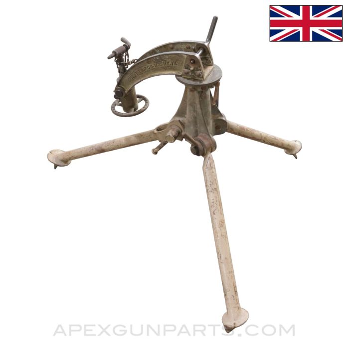 British Vickers MG MK IV Tripod w/ Mount Pins *Good* 