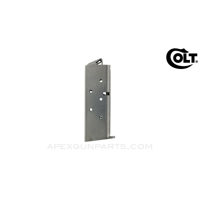 Colt Mustang Pistol Magazine, 6rd, Stainless Steel, .380 ACP *NEW*