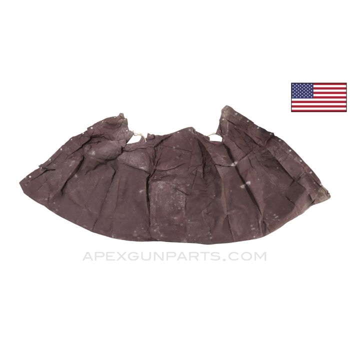 US Navy Unknown Large Ship Equipment Cover, 11'x5', Canvas, *Good* 