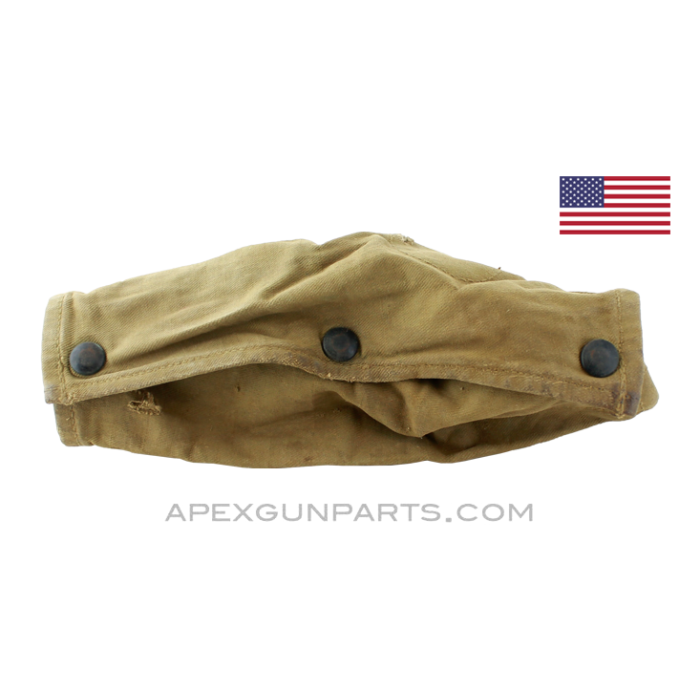 Enfield Rifle Action Cover, Savage Marked, Canvas, *Fair*
