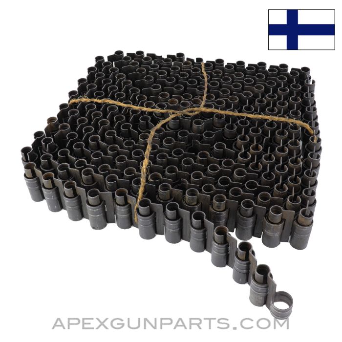 Finnish Maxim M1910 Ammo Belt, 200rd, Steel 7.62x54r *Fair* 