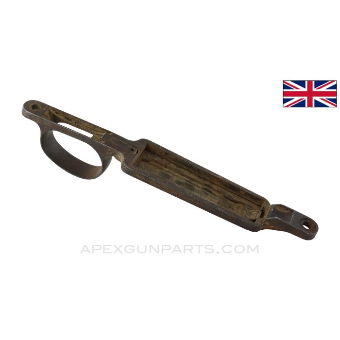 P14 Enfield Rifle Trigger Guard w / Magazine Floor Plate, EddyStone *Fair*