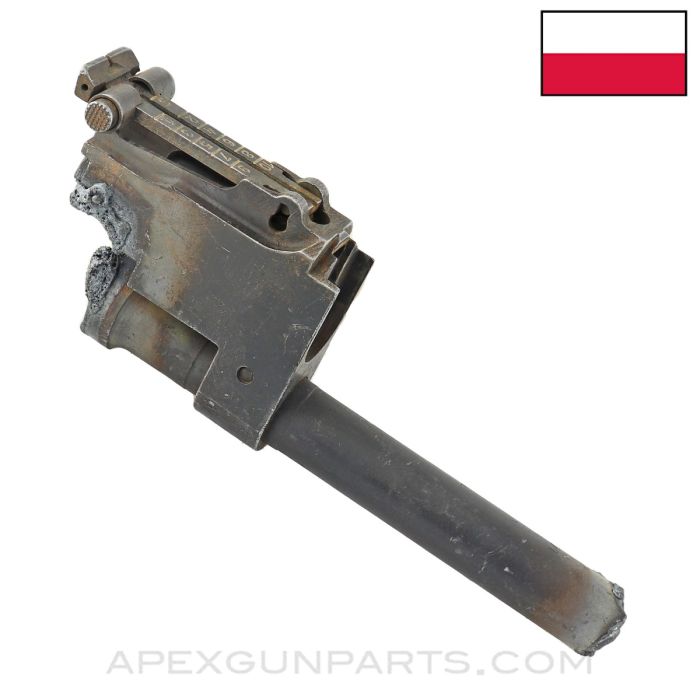 Polish Tantal wz.88 Rear Sight Block Assembly, Torch Nicked, *Good*