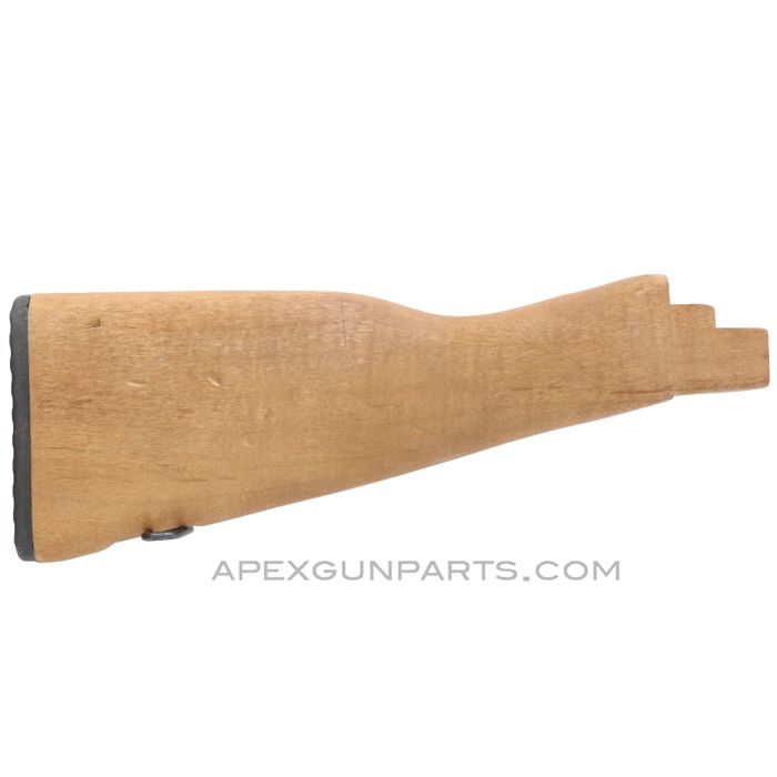 AK-47 / AK-74 Hardwood Buttstock With Hardware, No Finish *Blemished* 