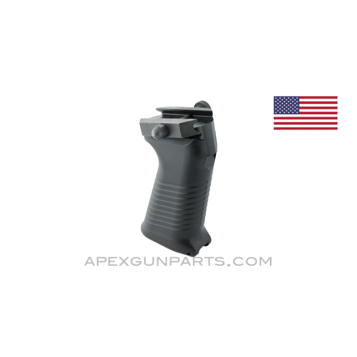 M249 SAW Pistol Grip, w/ Picatinny Rail Adapter *Very Good* 