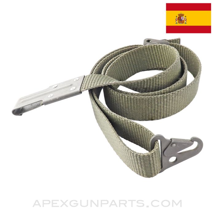 CETME Model L Sling, Canvas With Steel Hook and Clasp, *Good*