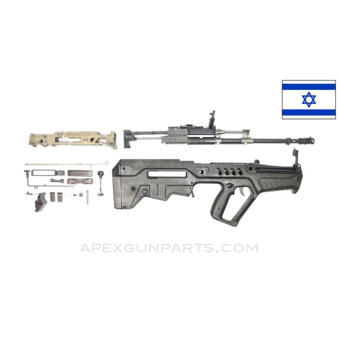 COMING SOON !! Israel Tavor-21 CTAR Parts Kit, w/ Populated CHF Chrome Lined Barrel Assembly, 15", Torch Cut Receiver, 5.56x45mm *Good*  SIGN UP FOR RESTOCK NOTICE