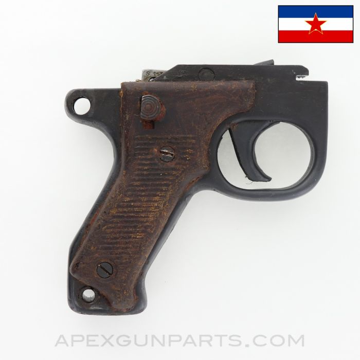 Yugoslavian M53 / MG42 Grip Housing Assembly, w/ Bakelite Grip Panels *Fair*