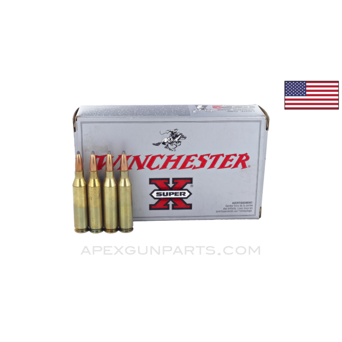 243 Winchester (Rifle) - 20rd Box of 100 gr Power Point, Super X (CXP 2), In *Good* Condition 