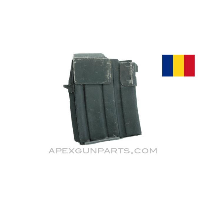 AK WASR-3 & SAR-3 Magazine, 10rd Steel, Romanian, Double Stack, 5.56X45 / .223 *Very Good* 