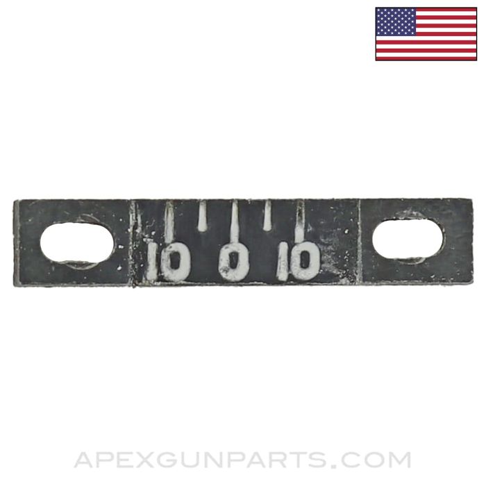 Browning 1919 Windage Scale Rear Sight, Early *Good*