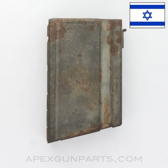 Israeli DROR LMG Magazine, 20rd, Parkerized Steel, 8x57 Mauser *Fair* 