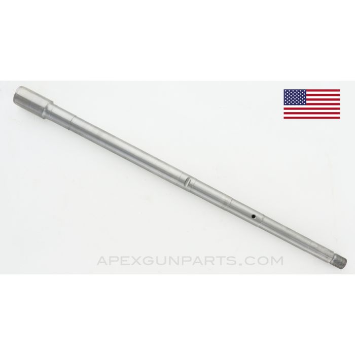 AK-47 Barrel, 1960's Pattern, 16 inch, Threaded Muzzle, Gas Port Drilled, In the white, 7.62X39 *NEW* US 922(R) Compliant Part 