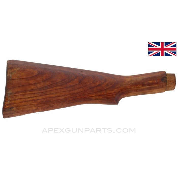 British Enfield #4 Buttstock, Walnut, Normal length, Early socket type 13.5" *NOS* 