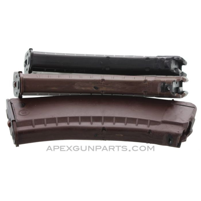 Original 30rd polymer magazine for the AK-74 rifle, 5.45x39mm,