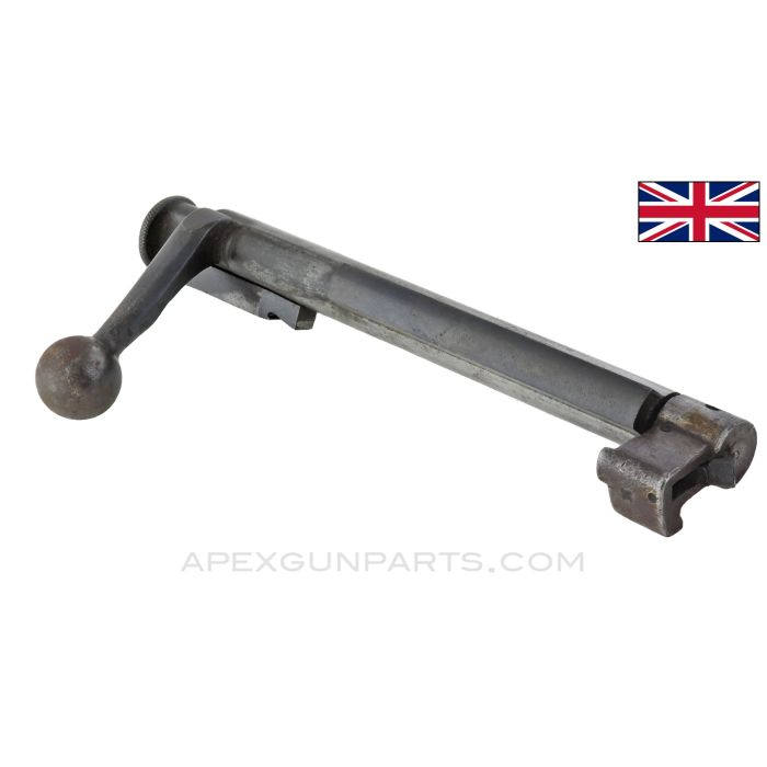 Lee-Enfield Rifle #1 MK III Bolt, Complete, Early Cocking Piece, 303 British *Good*