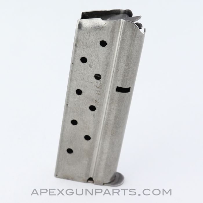 Kimber 1911 Compact Magazine, 8rd, Stainless, 9mm *Very Good*