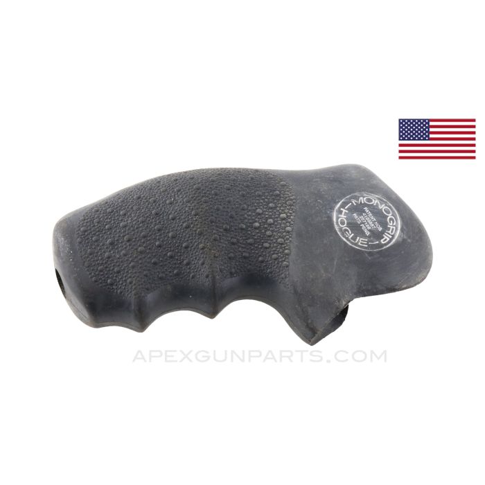 Smith & Wesson J Frame Hogue Monogrip, Rubber, Round Butt *Good*