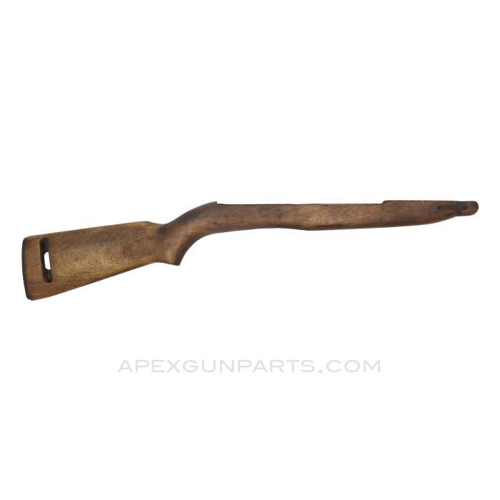 M1/M2 Carbine Stock, 28.5", Stripped, Type 5, Various MFG, Wood, *Good*