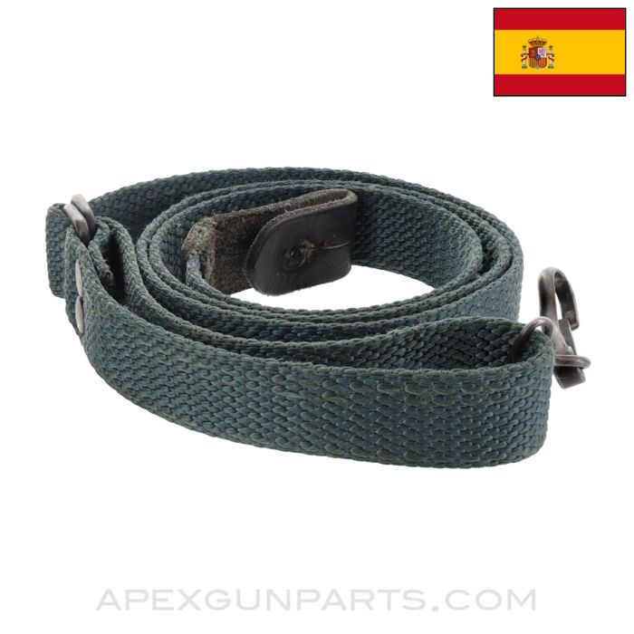STAR Z-70B Sling, Blue-Green Canvas w/Steel Clip *Very Good* 