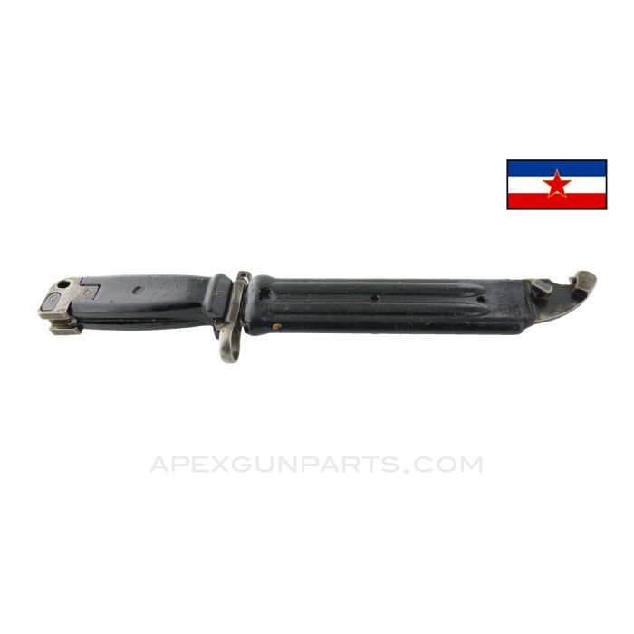 Yugoslavian Type 3 AK Bayonet & Scabbard *Good*