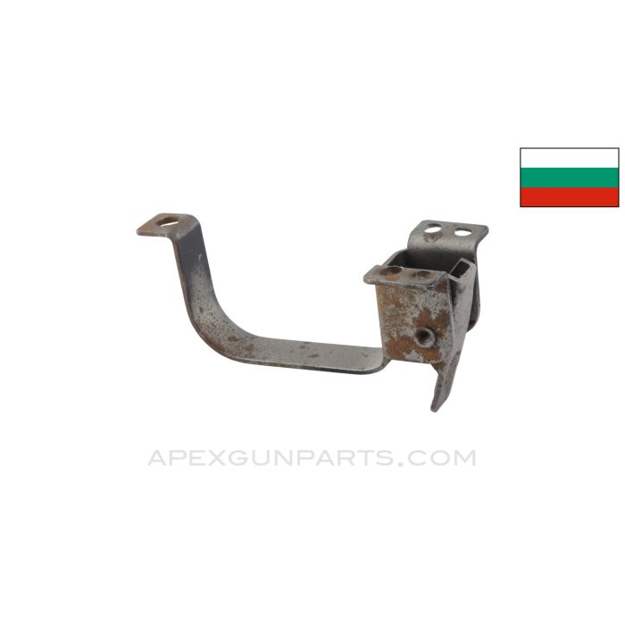 Bulgarian AK-74 Trigger Guard Assembly, w/ Magazine Catch, No Finish, *Good*