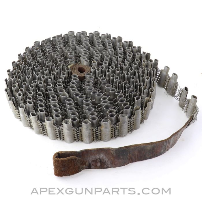 Turkish Maxim MG Project Belt, 250rd, Aluminum, 8x57 Mauser, *Fair* 