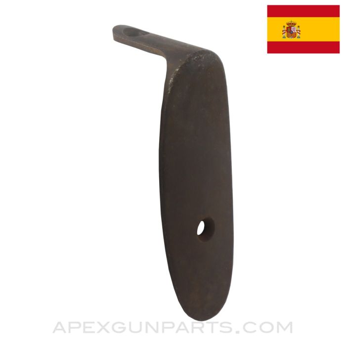 Spanish M1916/M93 Mauser Buttplate, Blued *Good* 