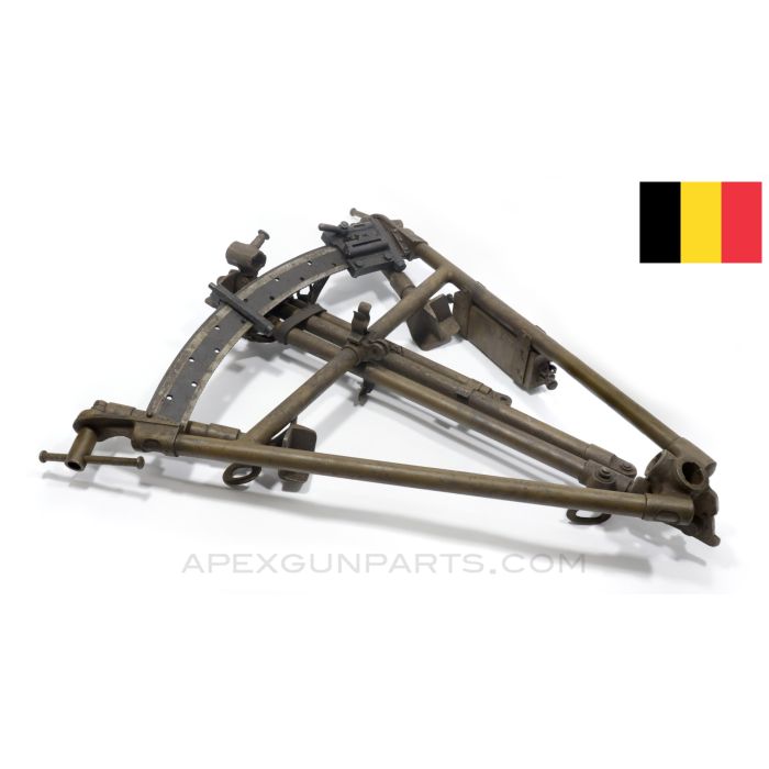FN Model D Tripod Assembly, w/Anti-Aircraft Features, No Cradle Head, Green *Good* 
