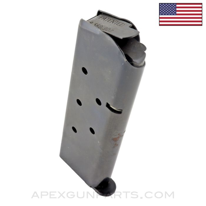 Colt 1911 Government / Commander Magazine, 7rd, .45 Auto, Blued *Good*