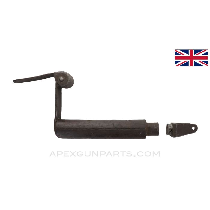 British Hotchkiss M1909 "Portative" LMG Stock Assembly, Broken Weld *Poor* 