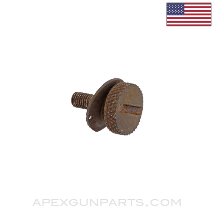 Model 50 / 55 / 60 Reising SMG Takedown Screw, w/ Escutcheon *Good* 