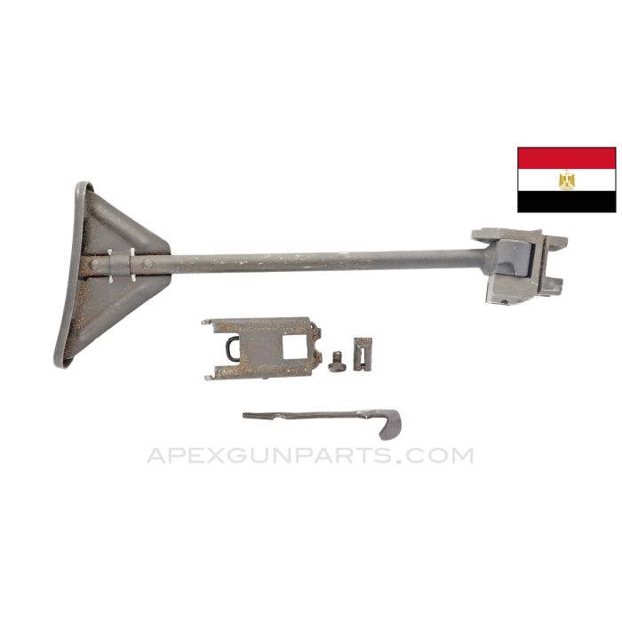 Egyptian AKM Crutch Side Folding Stock *Good*