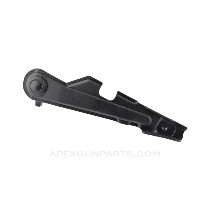 AKM/AK-47 Safety Selector Lever, Semi Auto, w/ Bolt Hold Open Notch, Nitride Finish, *Very Good* 