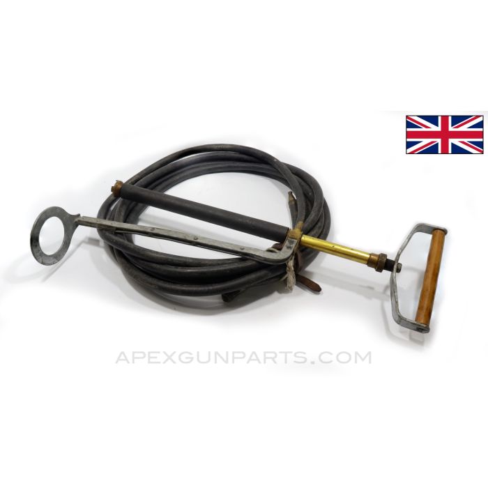 British WWII Type Blitz Stirrup Water Pump Assembly, Complete *Good*