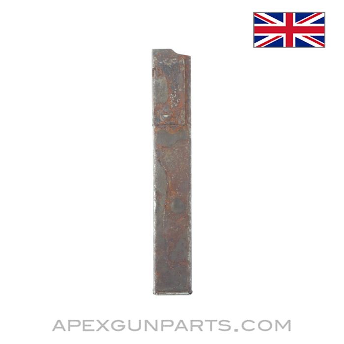 Sten Magazine, 32rd, Steel, 9x19 Luger *Poor*