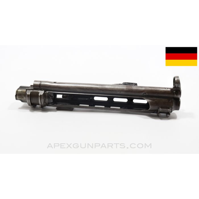 HK21 LMG Barrel Shroud Assembly w/ Cocking Handle Assembly, Type 1 Demill, Dented *Fair*