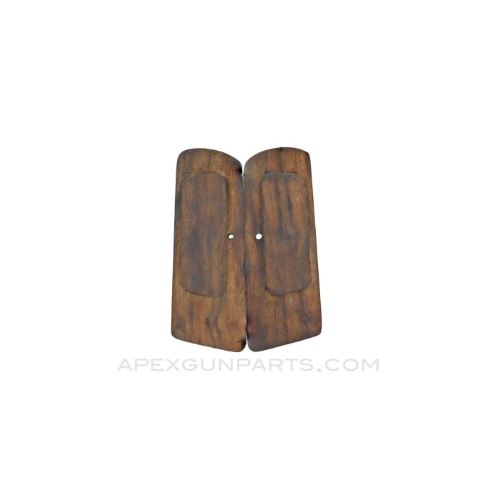 FN 1910 / 22 Wood Pattern Grip Set, Custom, No Screw *Good*