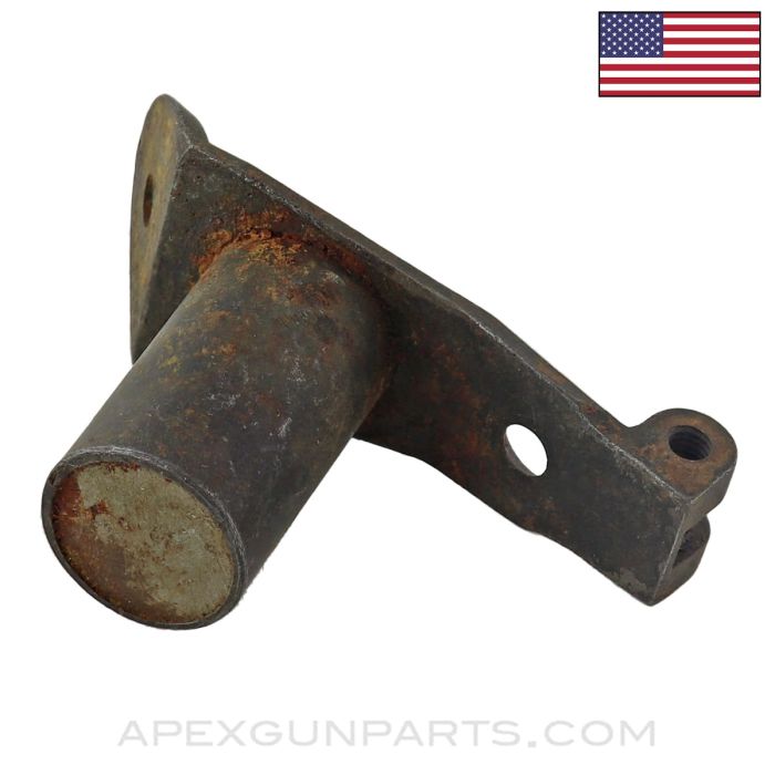 1918 BAR Rear Sling Mount, Early Style, Machined for Monopod, Stripped *Fair*
