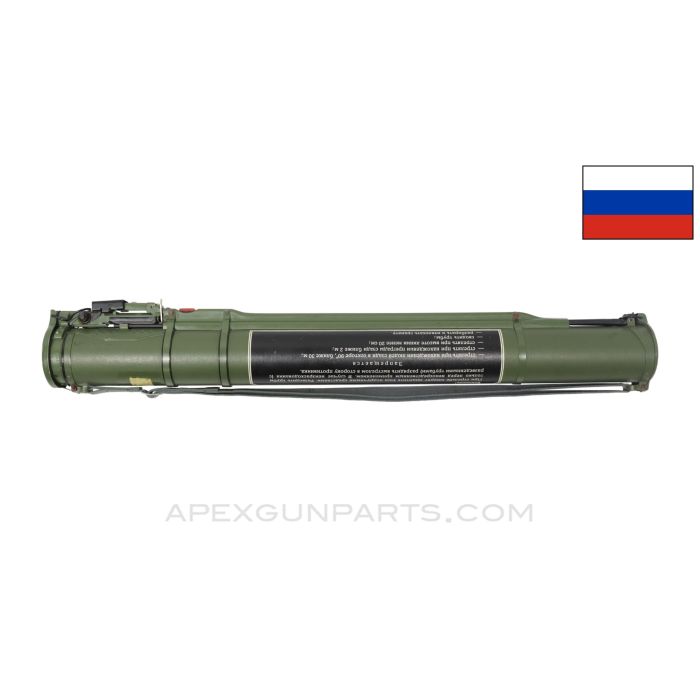 Russian RPG-18 Single-Use Anti-Tank Rocket Launcher, Inert, Dated 1987 *Excellent* 