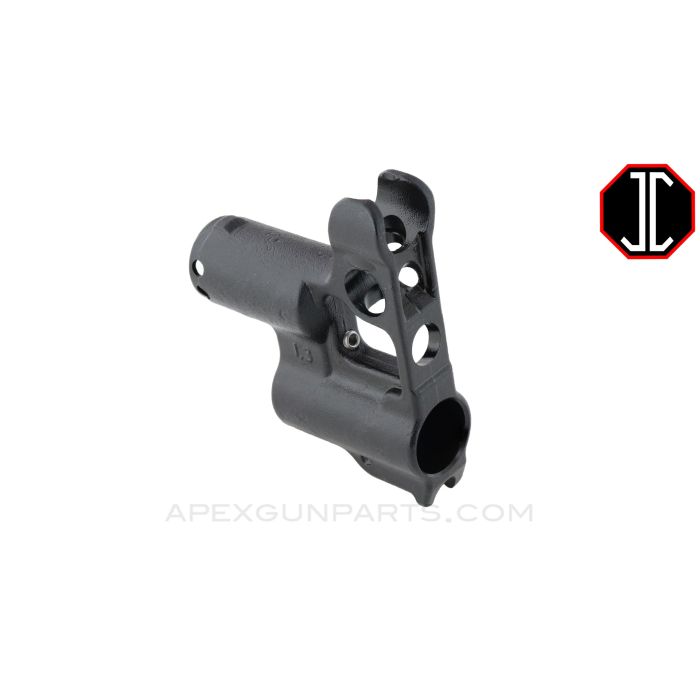 JMAC Customs Front Sight Gas Block Combo, No Detent Opening