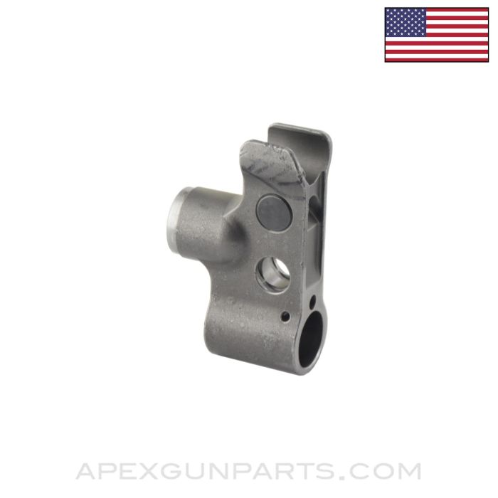 AK Project Combination Front Sight and Gas Block, US Made, Stripped, *Good*