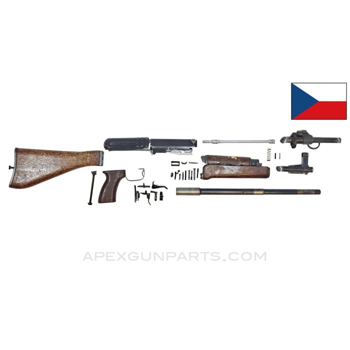VZ-58 Fixed Stock Part's Kit, 15.5 Barrel, Factory Finish, 762x39