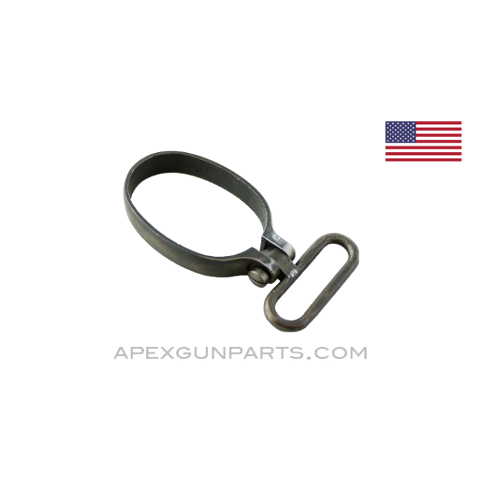 P14 / M1917 Enfield Rifle Lower / Rear Barrel Band with Sling Swivel, Eddystone *Good* 