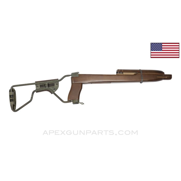 M1 / M1A1 / M2 Carbine Folding Paratrooper Stock W/Handguard, .30 Cal Carbine *NEW*