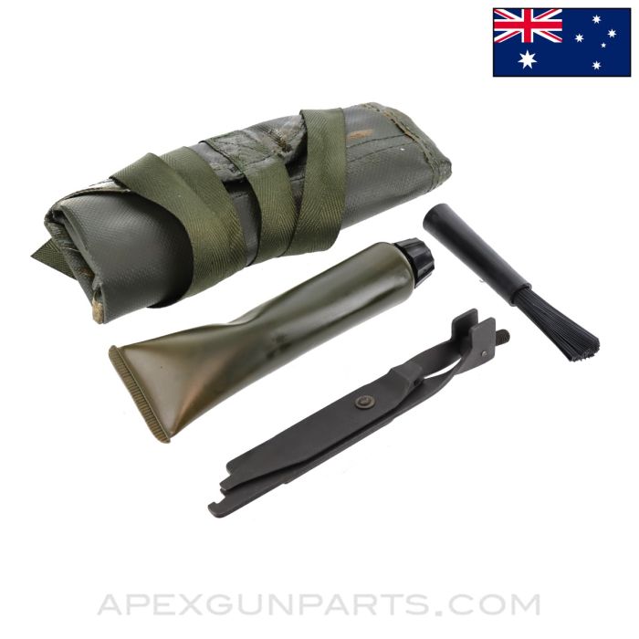 Australian L1A1 Cleaning Kit, w/ Roll Bag, *Excellent*