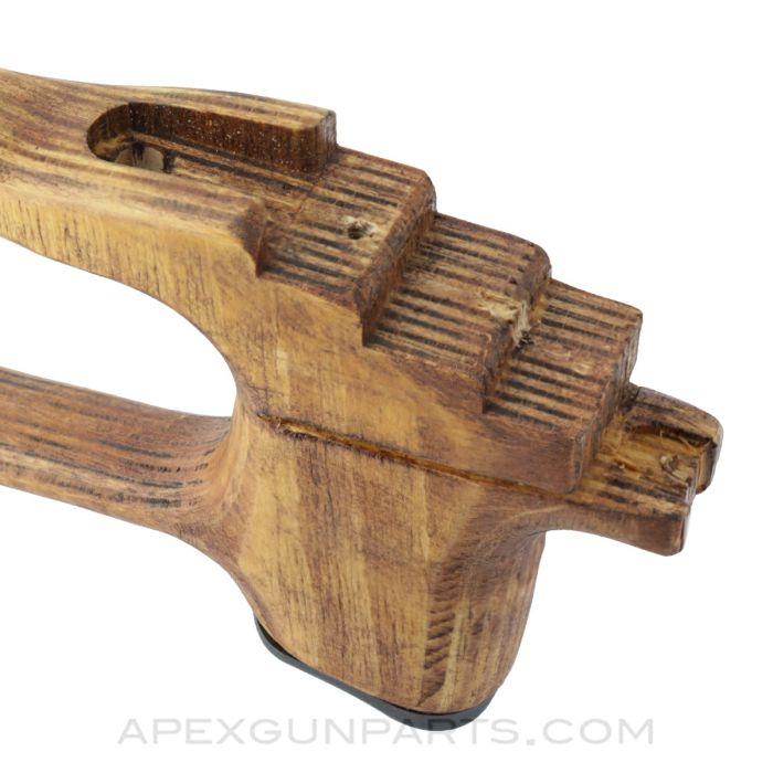 Romanian SAR 1/2/3 Thumbhole Buttstock, Wood, Complete, No