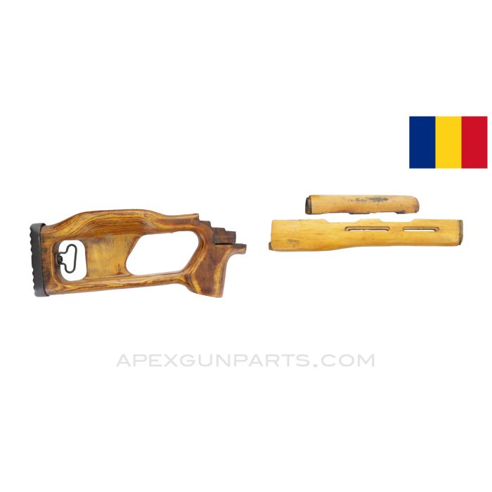 Romanian PSL/FPK Furniture Set, Wood, Project Stock Set, *Fair*