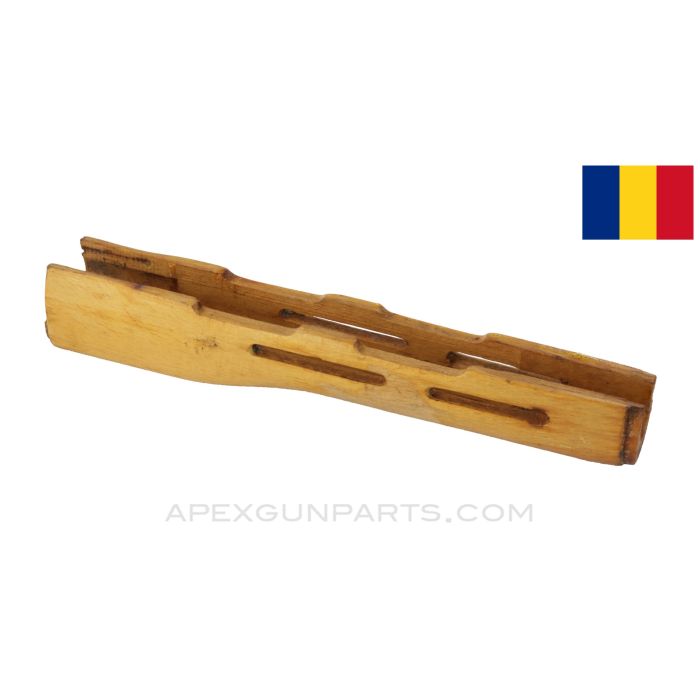 Romanian PSL/FPK Lower Handguard, Wood, Cracked, *Fair*