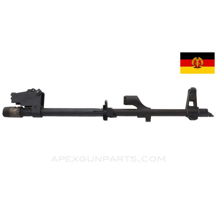 East German AK-47 Barrel Assembly, 16", Chrome Lined, Cold Hammer Forged, Slant Brake, 7.62X39 *Fair*